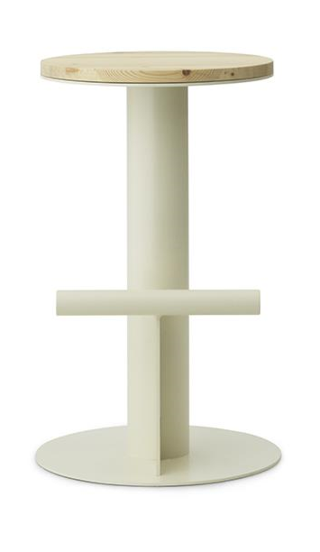 Normann Copenhagen Pole barkruk-Zithoogte 65 cm-Sand