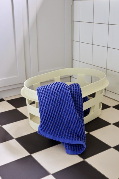 HAY Laundry Basket wasmand-Soft Yellow-Small