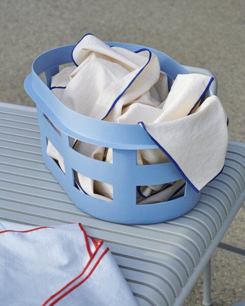 HAY Laundry Basket wasmand-Light Grey-Large