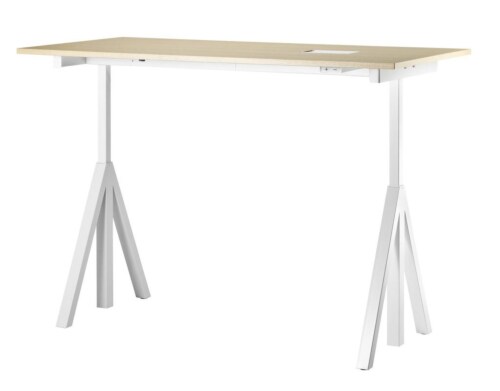 String Works desk bureau hoogte verstelbaar-160x78 cm-Essen