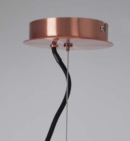 Zuiver Retro 70 hanglamp-Koper-∅ 50 cm