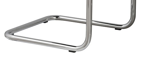 Zuiver Ridge Rib Brushed metal stoel-Geel