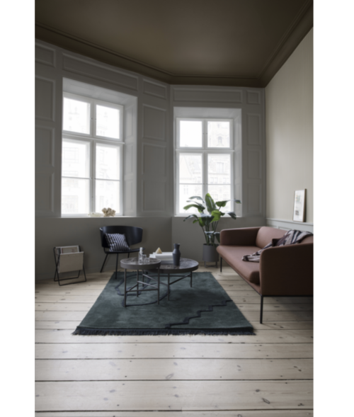 Ferm Living Herman lounge stoel-Zwart