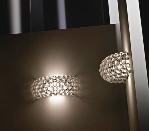 Foscarini Caboche Plus LED wandlamp-Transparant-Media