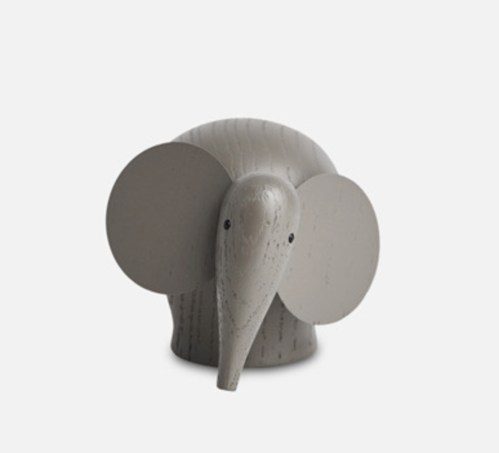 WOUD Nunu taupe olifant-Mini