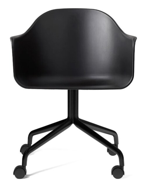 Audo Copenhagen Harbour stoel - zwart onderstel-Black