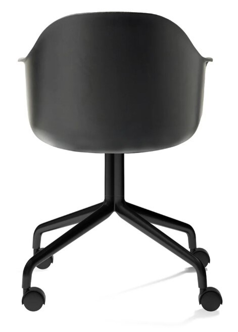 Audo Copenhagen Harbour stoel - zwart onderstel-Black