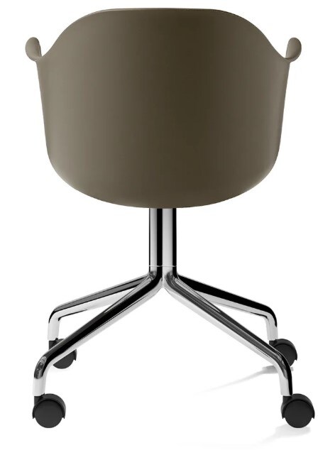 Audo Copenhagen Harbour stoel - aluminium onderstel-Olive