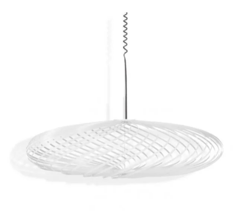 Tom Dixon Spring Pendant hanglamp-Silver-Medium