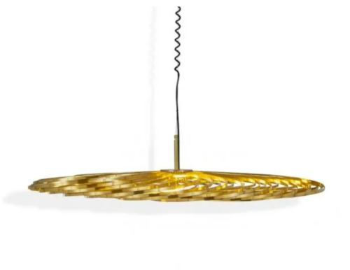 Tom Dixon Spring Pendant hanglamp-Brass-Medium