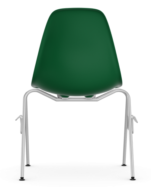 Vitra Eames DSS stapelbare stoel-Emerald Green RE