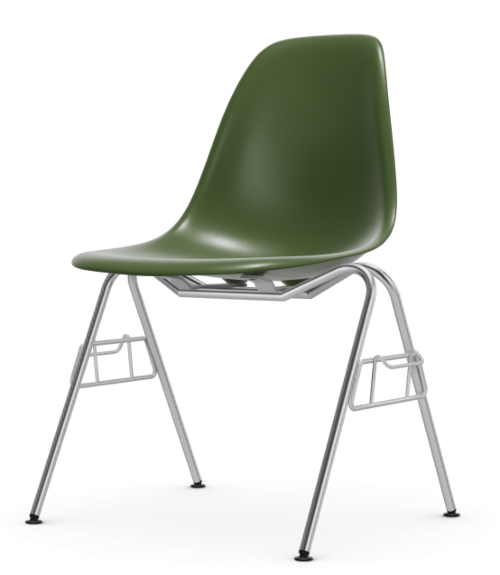Vitra Eames DSS stapelbare stoel-Forest RE