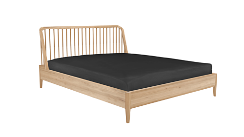 Ethnicraft Spindle eiken bed-170x210 cm