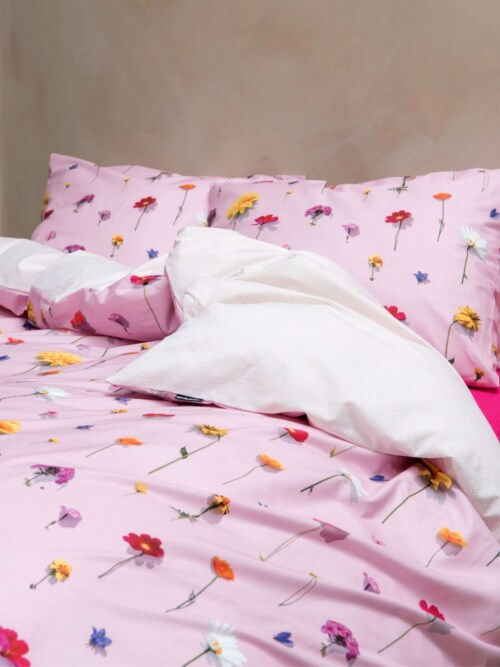 Snurk Bloom Pink dekbedovertrek-240x200/220 cm