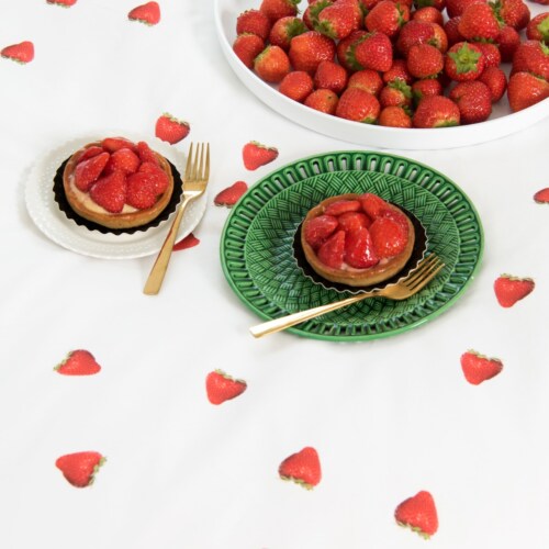 Snurk Strawberries dekbedovertrek-140x200/220 cm