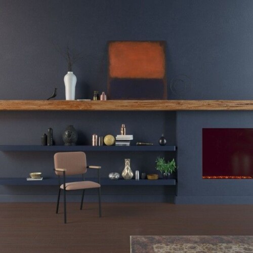 Studio HENK Co Armchair met zwart frame-Hallingdal 65-370
