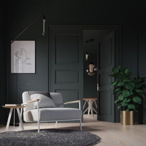 Studio HENK Co fauteuil met wit frame-Halling 65-153