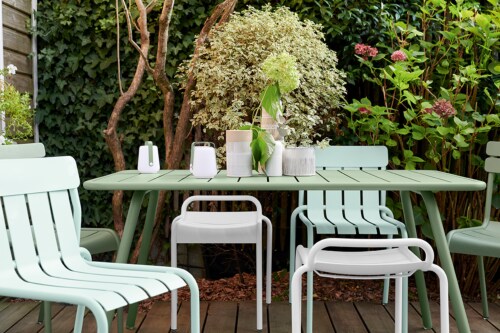 Fermob Stripe tuinstoel-Willow Green