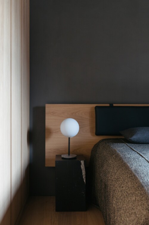 Audo Copenhagen TR Bulb tafellamp-Grey Marble | Shiny