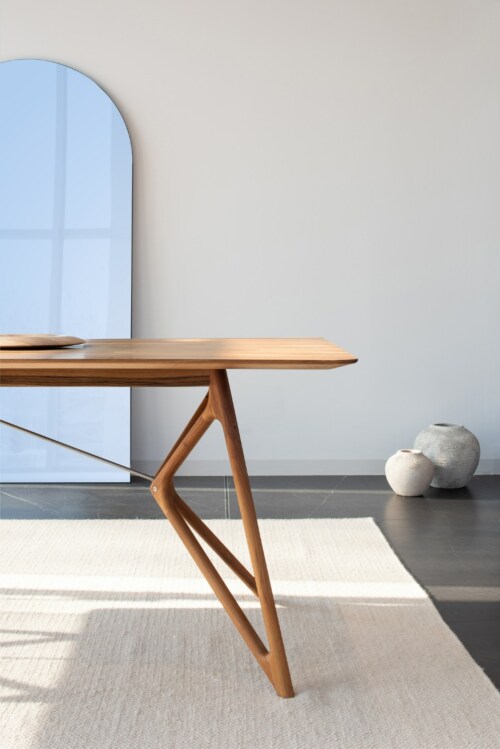 Gazzda Tink Table tafel-160x90 cm-Walnut