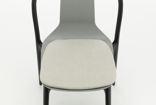 Vitra Soft Seats zitkussen type A-Plano / Nero-Cream white