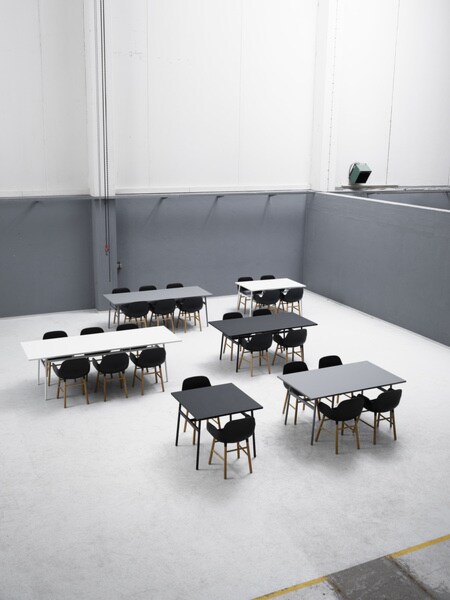 Normann Copenhagen Union tafel 140x90 cm-Grey