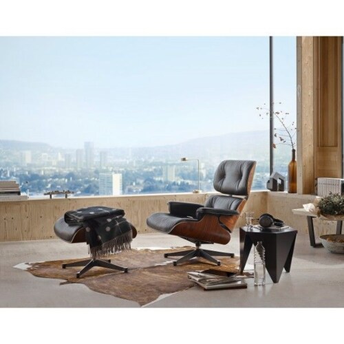 Vitra Eames Lounge chair fauteuil Santos palissander NW