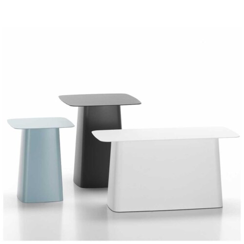 Vitra Metal Side Table Outdoor bijzettafel-Soft light-31,5x31,5 cm