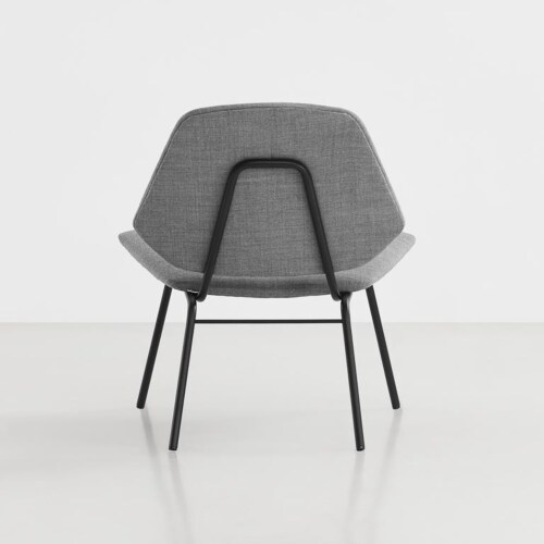 WOUD Lean Lounge Chair stoel-Grey