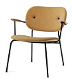 Audo Copenhagen Co gestoffeerde lounge fauteuil - Natural Oak