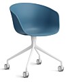 HAY About a Chair AAC24 bureaustoel - Wit onderstel