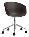 HAY About a Chair AAC52 gasveer bureaustoel - Chrome onderstel