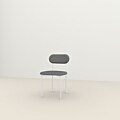 Studio HENK Oblique Chair bekleed wit frame