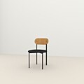 Studio HENK Oblique Chair zwart frame