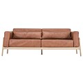 Gazzda Fawn Dakar Leather sofa 3 seater bank