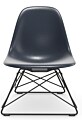 Vitra Eames LSR Fiberglass loungestoel met zwart onderstel