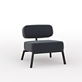 Studio HENK Ode Lounge Chair zwart frame