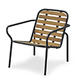 Normann Copenhagen Vig lounge stoel met hout