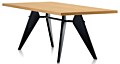 Vitra EM Table frame zwart eiken eetkamertafel