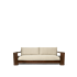 Product afbeelding van: Ferm Living Edre Sofa Classic Linen - Dark Stained/Natural