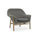 Product afbeelding van: Normann Copenhagen Drape lounge fauteuil laag- eiken onderstel