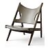 Product afbeelding van: Audo Copenhagen Knitting Lounge fauteuil - Dark Stained Oak