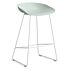 Product afbeelding van: HAY About a Stool AAS38 barkruk wit onderstel-Zithoogte 65 cm-Dusty Mint OUTLET