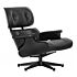 Product afbeelding van: Vitra Eames Lounge chair fauteuil Black Edition zwart pigment NW