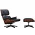 Product afbeelding van: Vitra Eames Lounge chair fauteuil + Ottoman Santos palissander NW