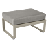 Product afbeelding van: Fermob Bellevie 1-zits voetenbank met grey taupe zitkussen
