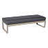 Product afbeelding van: Fermob Bellevie 2-zits voetenbank met graphite grey zitkussen