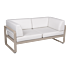 Product afbeelding van: Fermob Bellevie 2-zits Club loungebank met off-white zitkussen