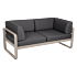 Product afbeelding van: Fermob Bellevie 2-zits Club loungebank met graphite grey zitkussen