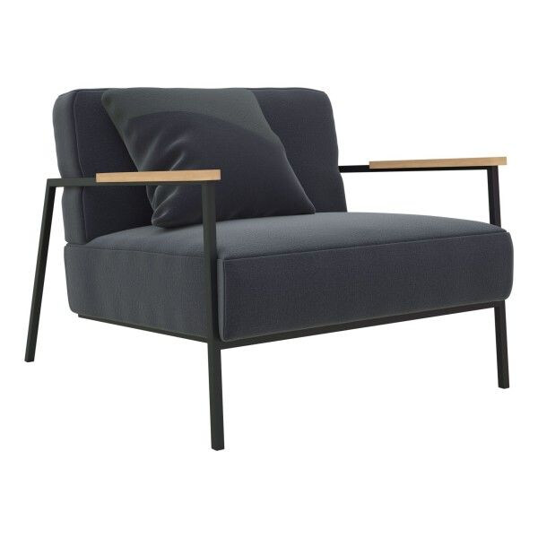 Typisch Correlaat landelijk Studio HENK Co fauteuil met zwart frame | Bestel nu bij Fundesign.nl